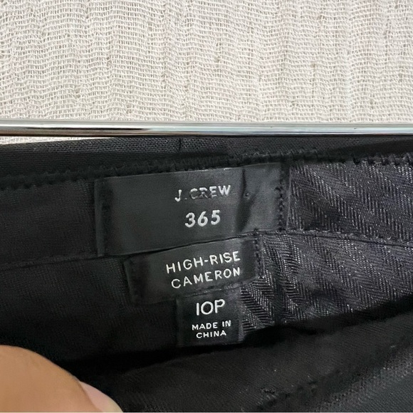 J. Crew 365 Petite high-rise Cameron pant in four-season stretch 10P - Picture 6 of 9